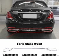 Arxa xrom nikel Mercedes W222 — şəkil 7