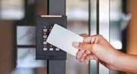 Access control sistemi kart və biometrik oxuyucu — şəkil 13