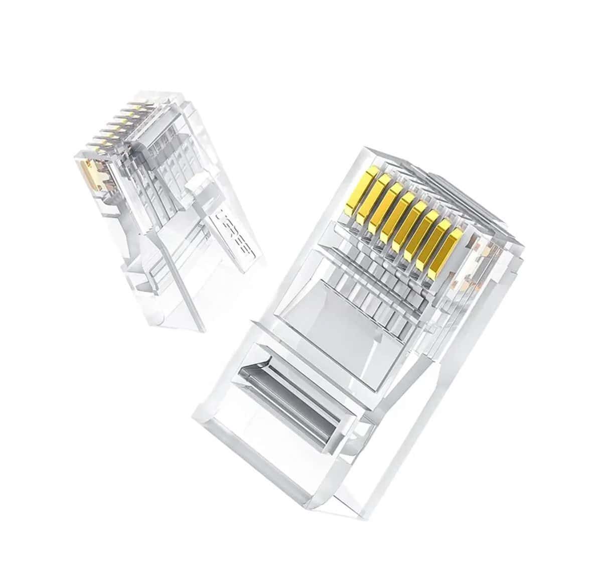 RJ45 Connector Ugreen Cat 6 (100 pieces) - Tenderyard