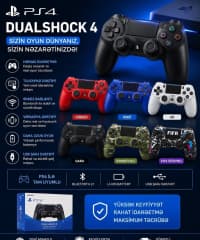 Oyun pultu Sony PlayStation 4 DualShock 4 — şəkil 1