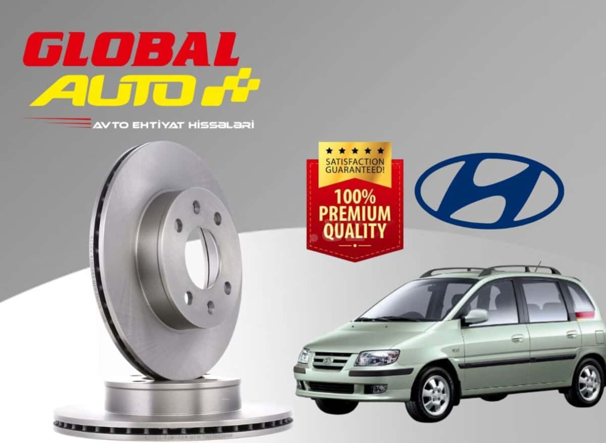 Brake disc Hyundai Matrix 2001-2009 - Tenderyard
