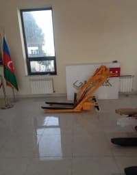 Yarımelektrikli əl forklifti 0.5 ton — şəkil 6