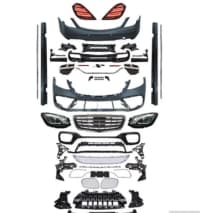 Body kit Mercedes W221 və S63 — şəkil 15