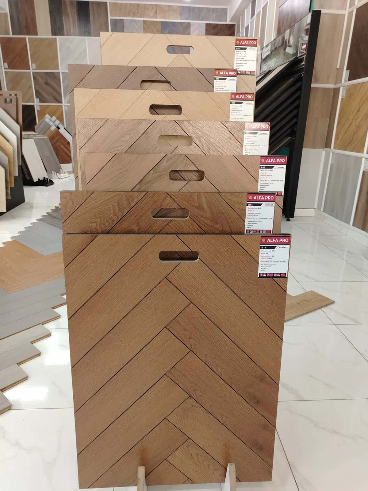 Alfa Pro Laminate Flooring Samples - Tenderyard