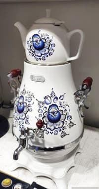 Samovar Paslanmayan polad material — şəkil 2