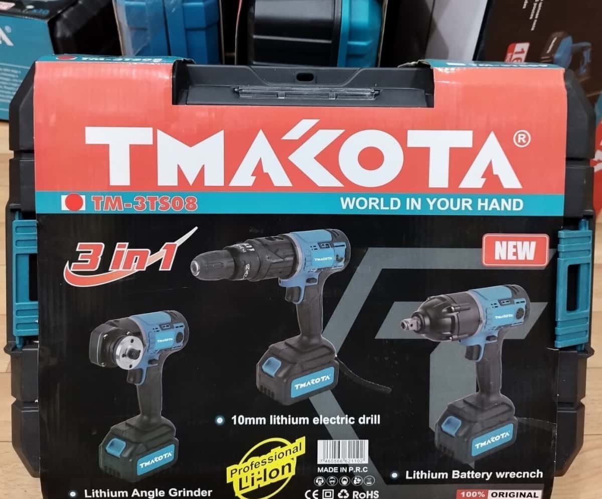 Drill set Tmakota 3 in 1 (68V) - Tenderyard