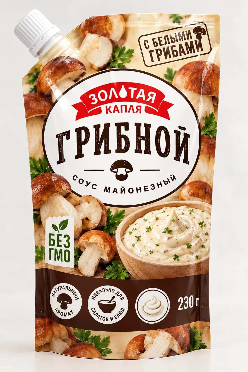 Göbələk sousu Zolotaya Kaplya 230 q - Tenderyard
