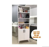 Ofis dolabı Kitab dolabı, Ağ rəng — şəkil 1