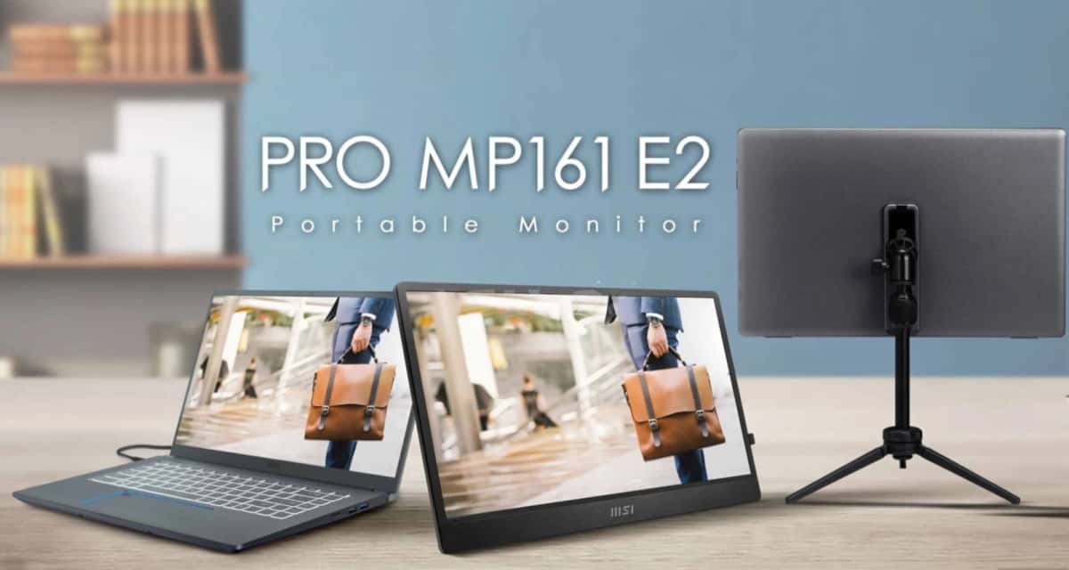 MSI 15.6 inch FHD IPS Portable Monitor - Tenderyard