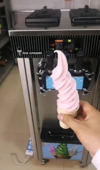 ZB BQL288 3 Rəngli Yumşaq Dondurma Aparatı — şəkil 2
