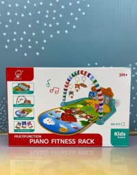 Oyun xalçası musiqili və interaktiv piano fitness rack — şəkil 5