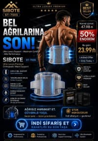 Ortopedik bel kəməri Sibote P6 (ST-7505) — şəkil 7