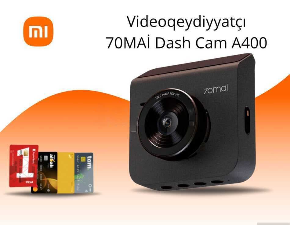 Videoqeydiyyatçı 70mai Dash Cam A400