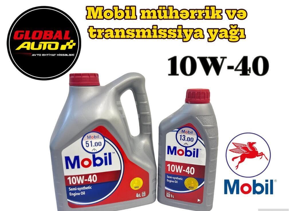 Mühərrik yağı Mobil 10W-40