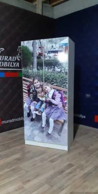 Uşaq şkafı Qırmızı rəng — şəkil 5