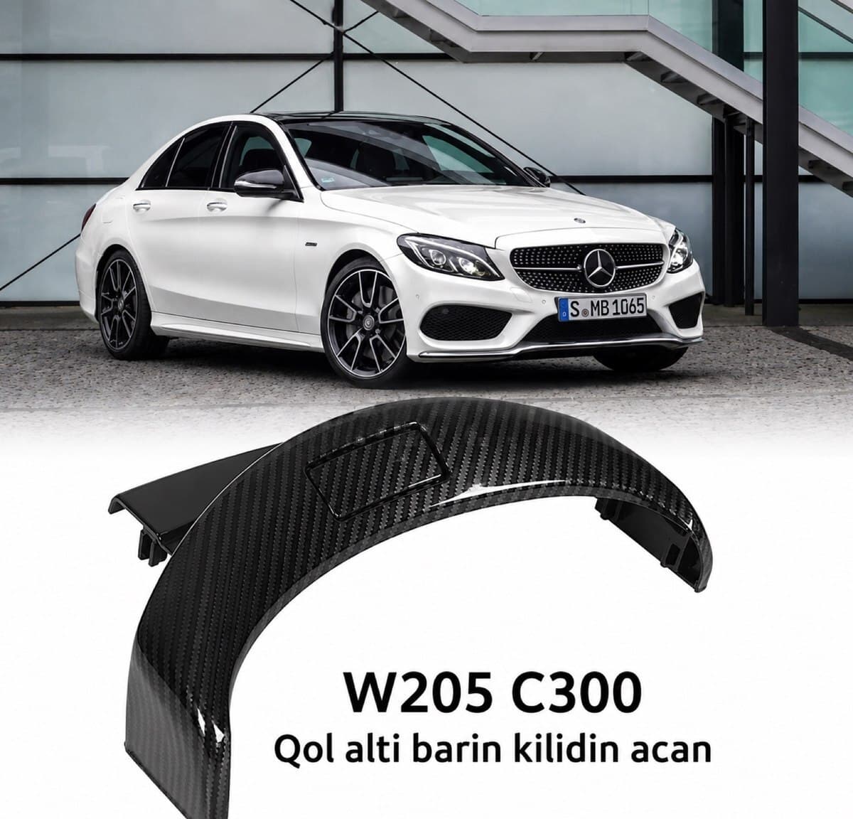 Qolaltı kilidi Mercedes W205 W253 GLC