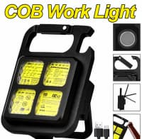 BL-60086 COB LED Şarjlı Açarlıq Fənəri — şəkil 3