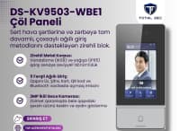 İP Domofon dəsti Hikvision üz tanımalı — şəkil 2