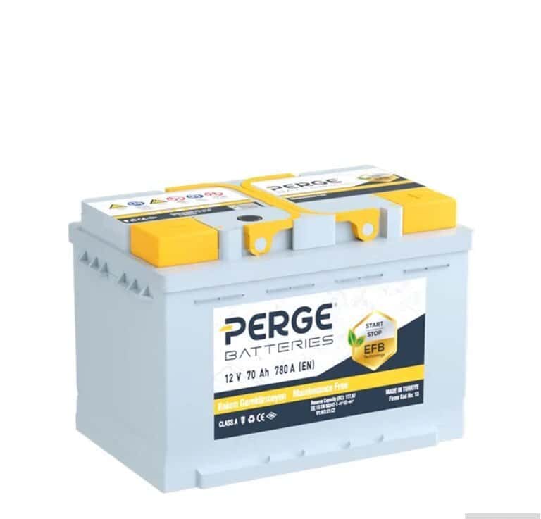 Perge Europe EFB 63Ah 12V 600A Start-Stop Akkumulyatoru - Tenderyard