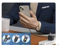 Qara rəng data kabel, USB — şəkil 2