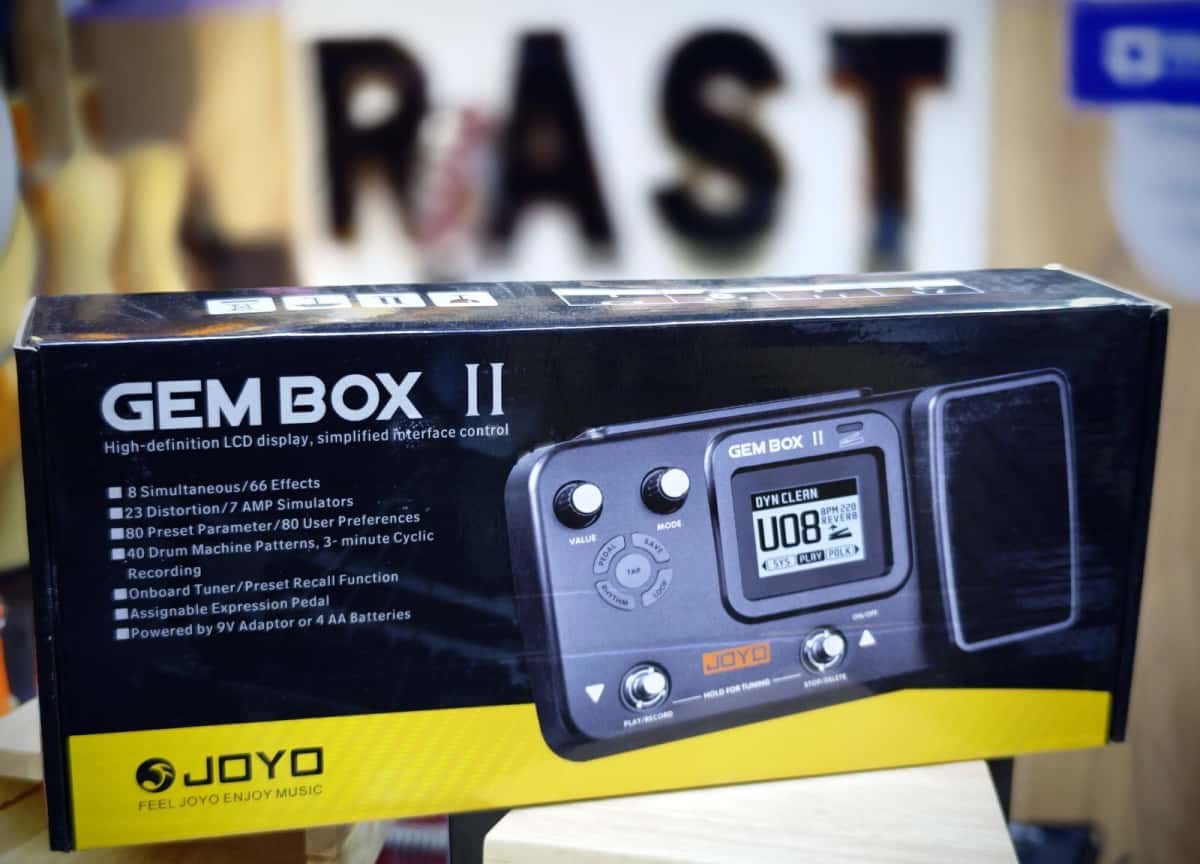 Гитарная педаль эффектов Joyo Gem Box 2 и 3 - Tenderyard