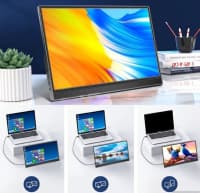 Portativ monitor 16 inch touch screen — şəkil 2