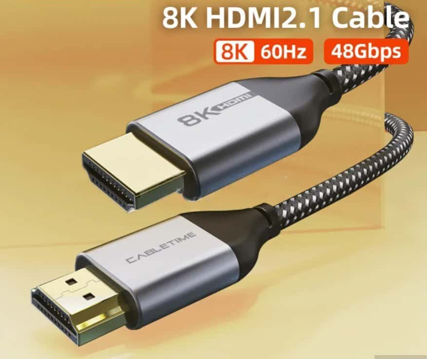 Кабель данных золотистого цвета, HDMI - Tenderyard