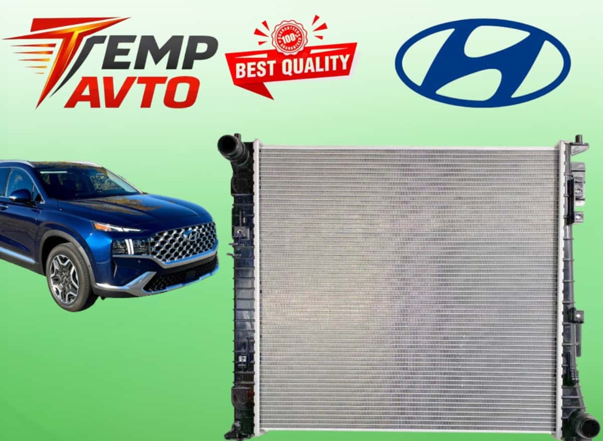 Water radiator for Hyundai Santa Fe 2021-2025 - Tenderyard