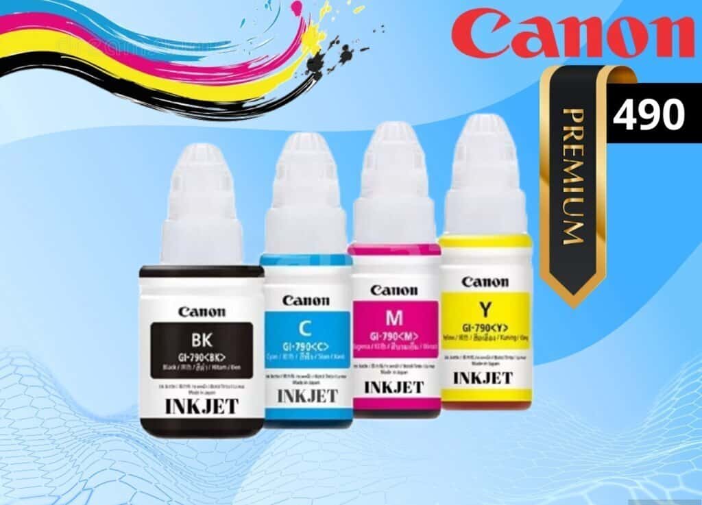 Canon GI-490 Premium Printer Inks - Tenderyard