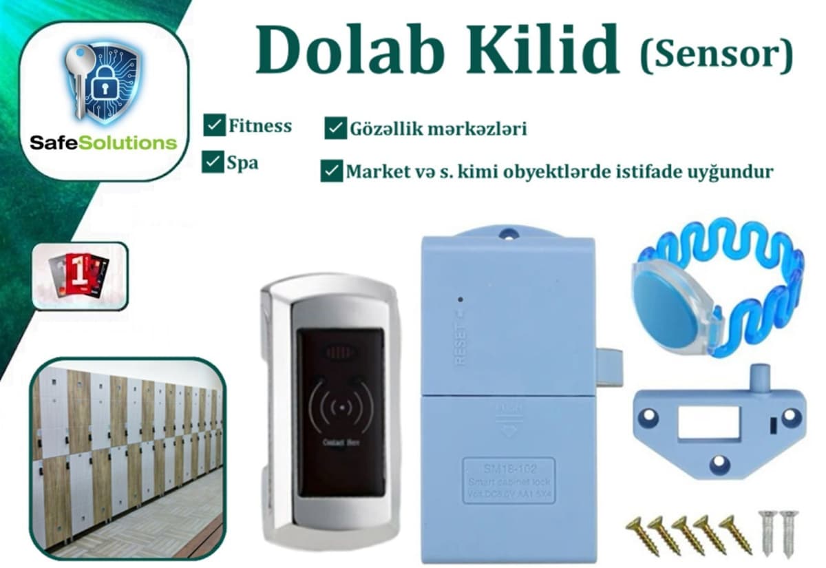 ACM-26 Sensorlu Ağıllı Dolab Kilid Sistemi