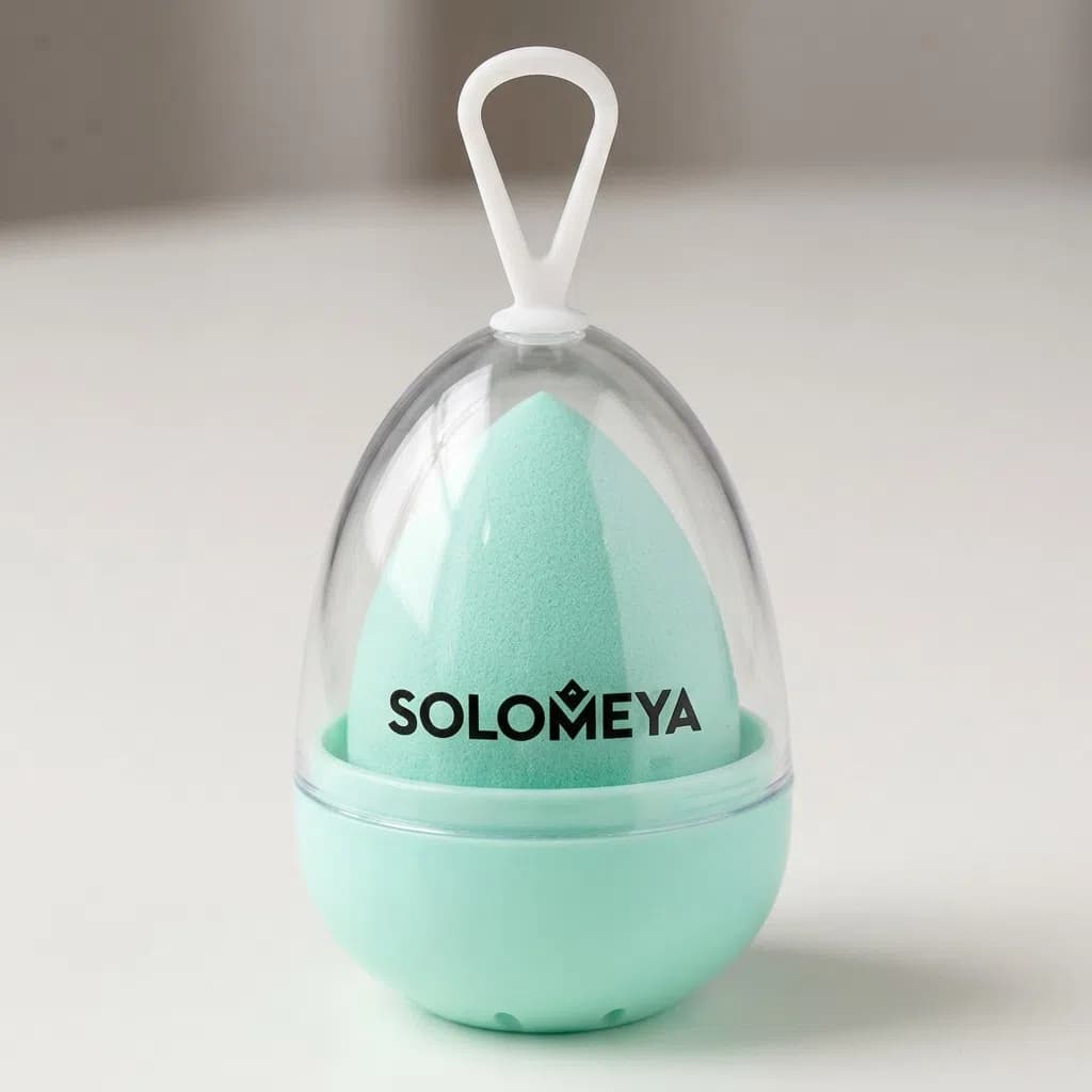 Solomeya Microfiber Velvet Tiffany Makiyaj Sponju