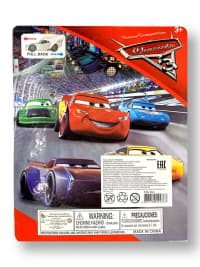 Maşın dəsti Cars, plastik, rəngbərəng, 6 ədəd — şəkil 2
