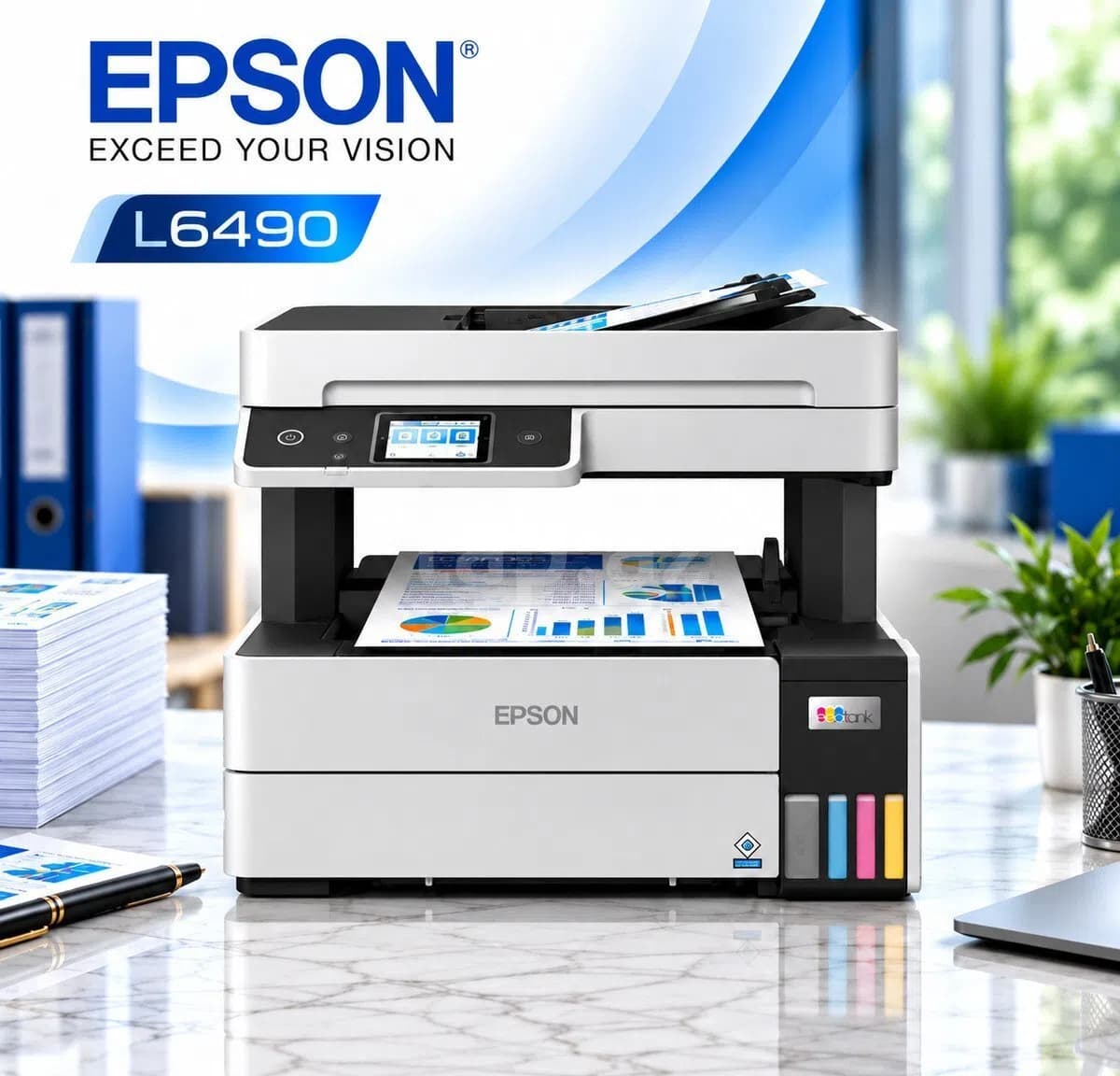 Printer Epson L6490 çoxfunksiyalı