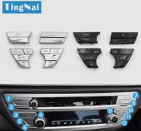 Kondisioner idarəetmə düymələri BMW G30 G31 G11 G12 — şəkil 6