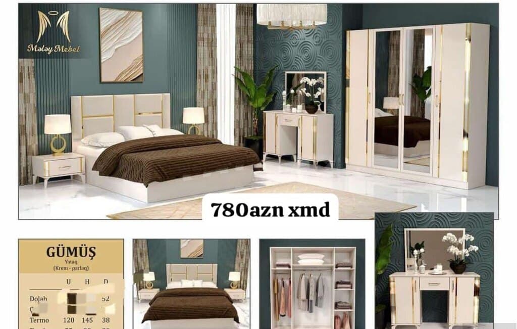 Laminat material yataq otağı dəsti, Qarışıq rəng