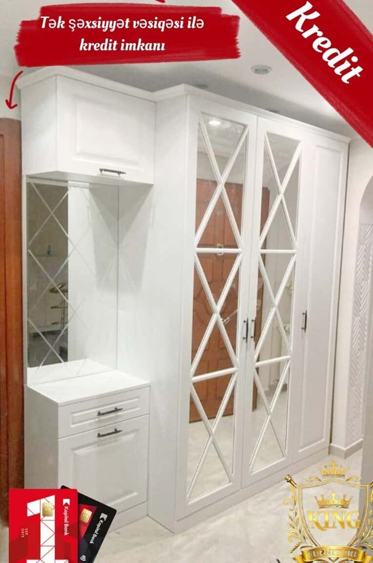 Hallway cabinet, Mixed color - Tenderyard