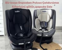 Uniseks uşaq avto oturacağı, Boz rəng — şəkil 1
