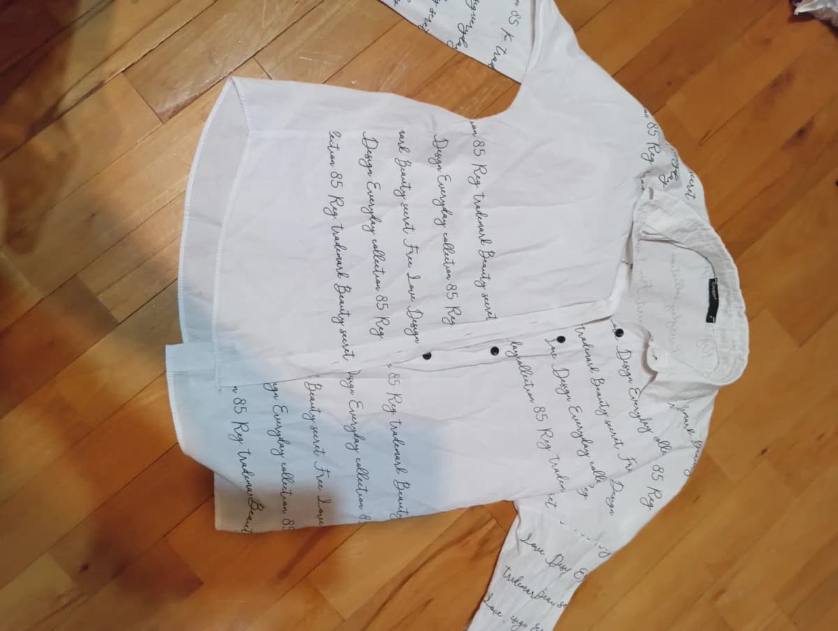 Qadın köynəyi, Ağ rəng, 39 ölçü