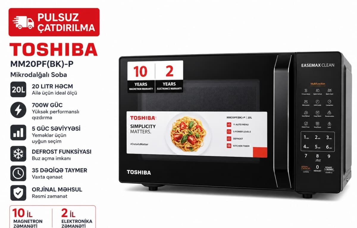 Toshiba Mikrodalğalı soba