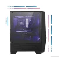 Kompüter korpusu MSI MAG Forge 100M — şəkil 2
