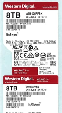 Sərt disk HDD 8TB WD Red Pro NAS (WD8005FFBX) — şəkil 4