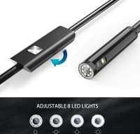Endoskop kamera DDSEE dual sistem 8.0 mm — şəkil 3