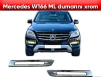 Duman farası xromu Mercedes W166 ML — şəkil 2