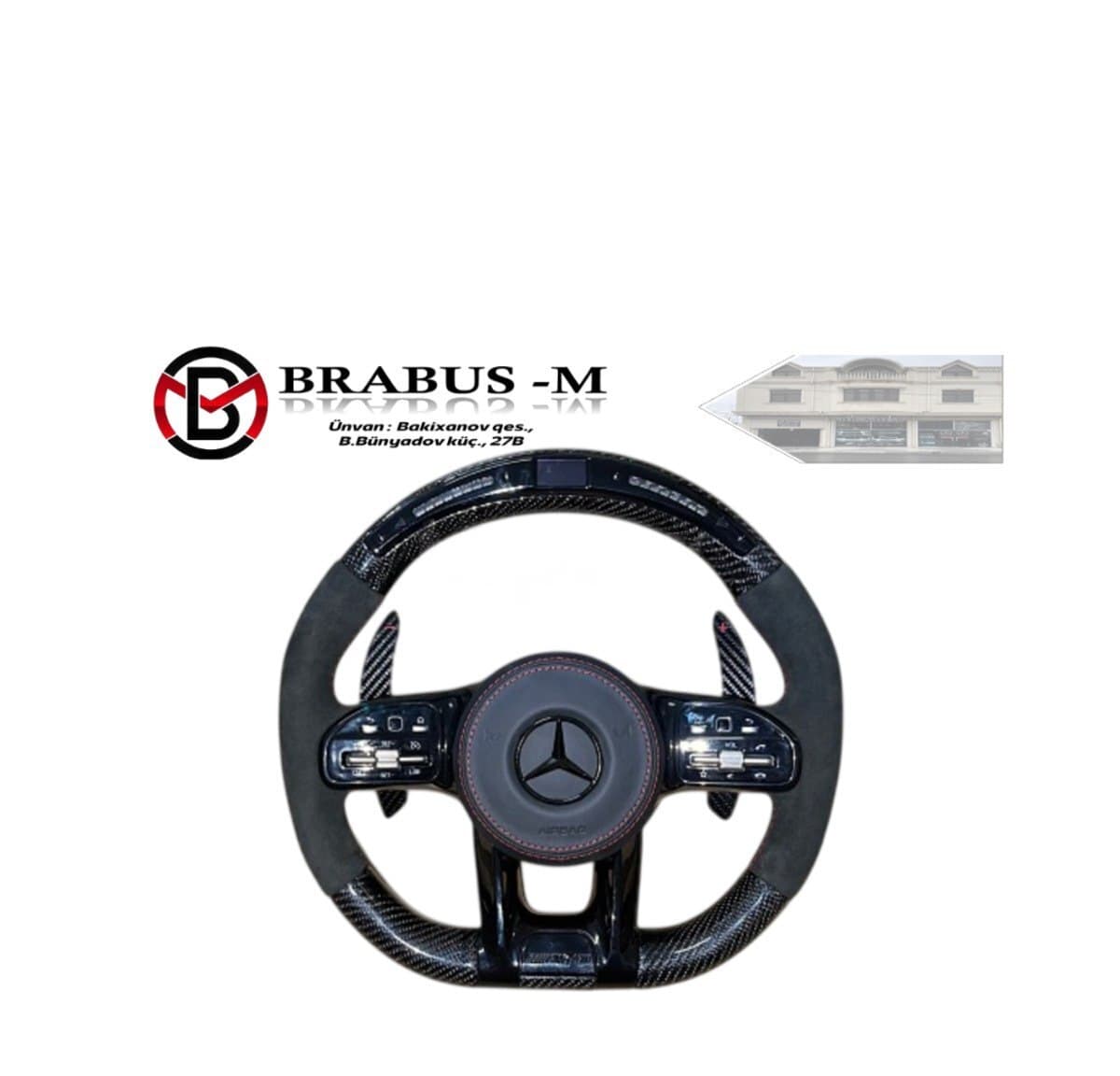 Sükan Mercedes W205 elektron göstəricili