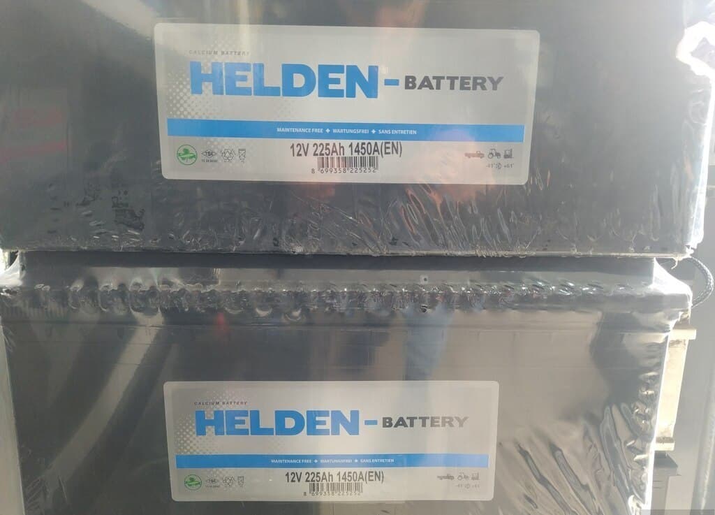 Akkumulyator Helden 225Ah
