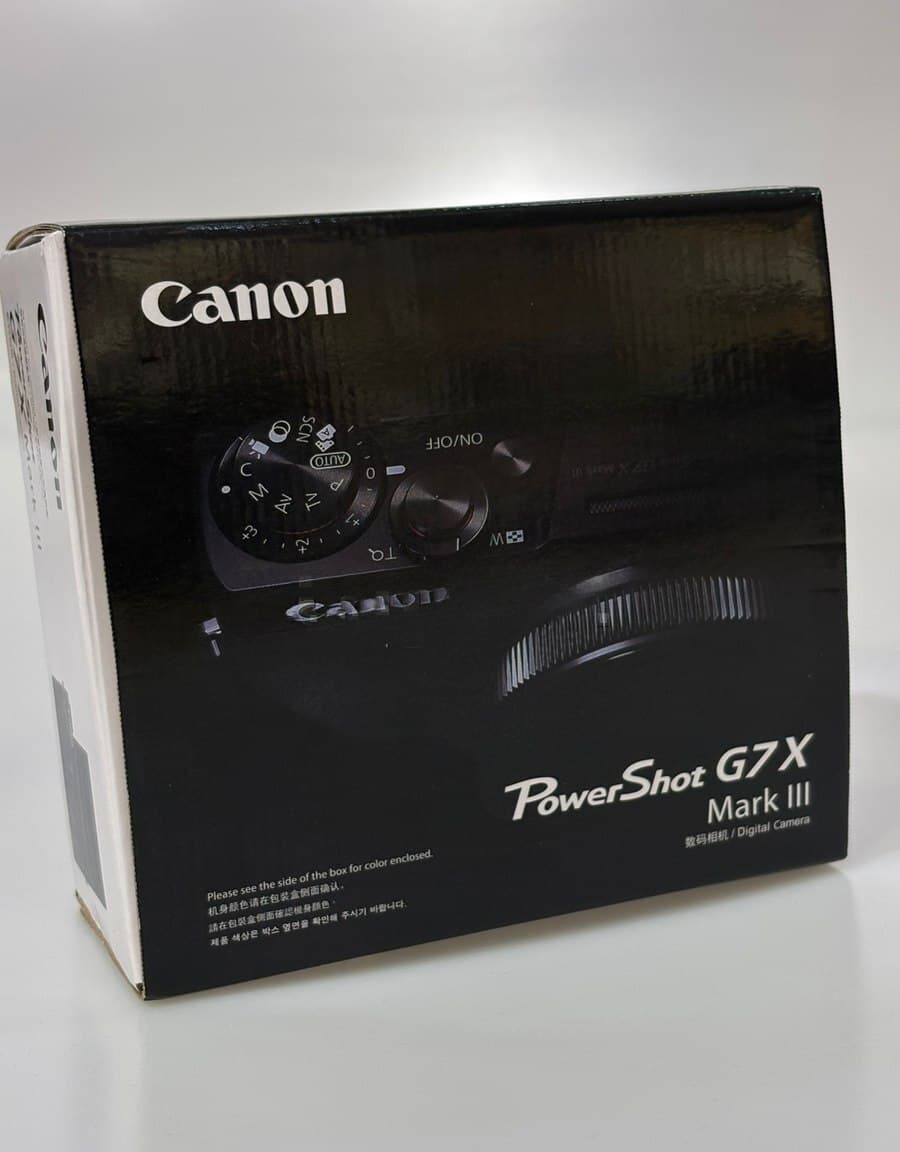 Fotoaparat Canon PowerShot G7 X Mark III