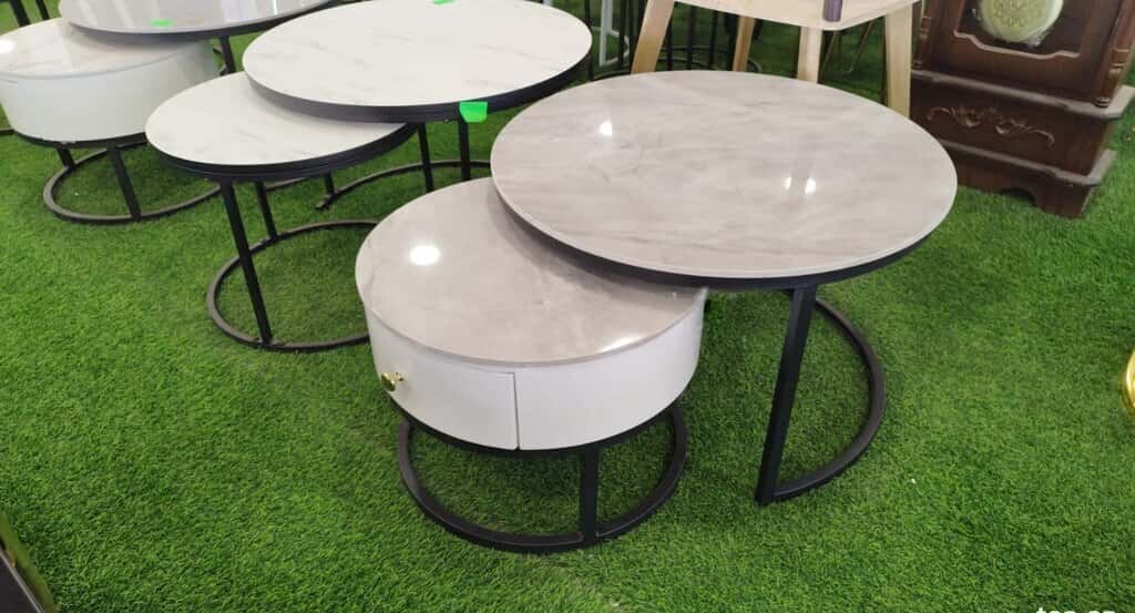 Coffee table White, Transformer - Tenderyard