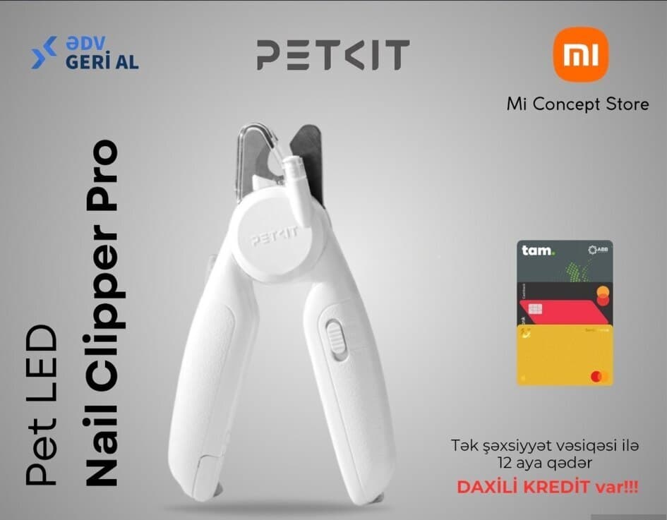 Dırnaq tutan Petkit Pet LED Nail Clipper Pro