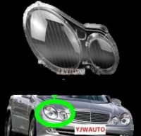 Fara şüşəsi Mercedes W211 — şəkil 9