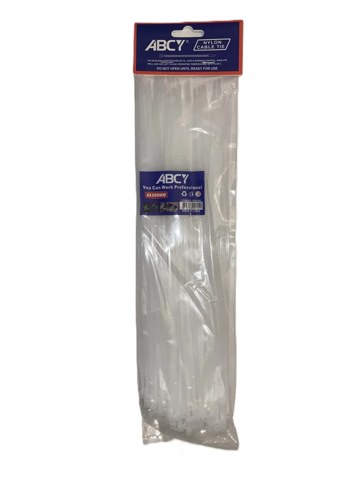 ABCY Neylon Kabel Xamıtı 4x300 mm (100 ədəd) - Tenderyard
